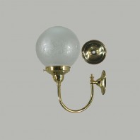 Lighting Inspiration-Polished Brass Range-Luke 1/LT W/B Brass Sheffield 6”